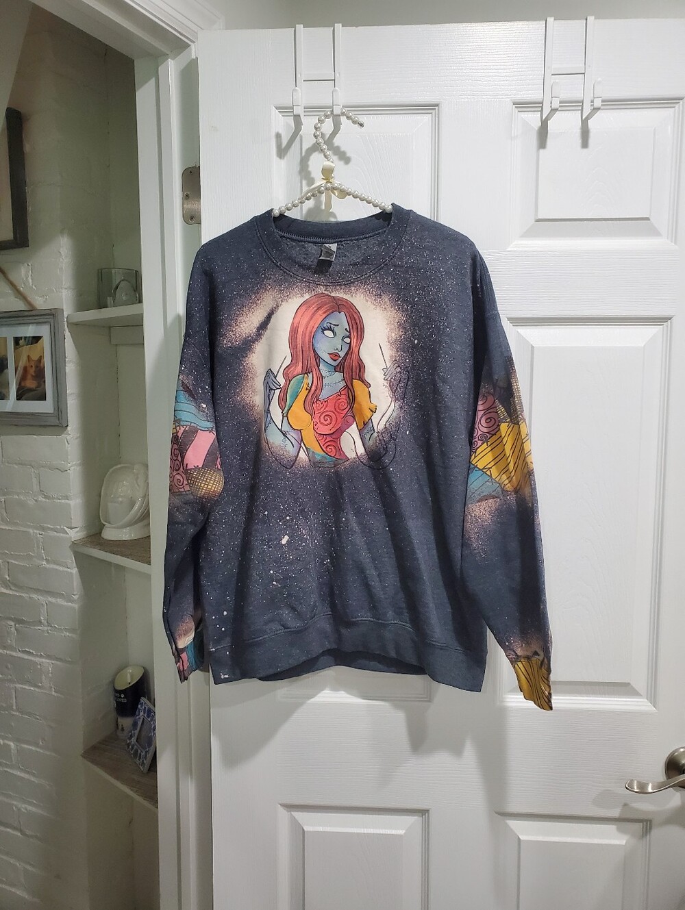 IUC Nightmare Before Christmas Sweatshirt. Sally.
